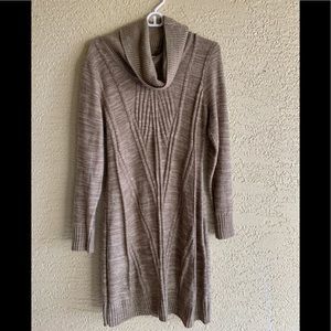 Jessica Simpson sweater dress-Tan